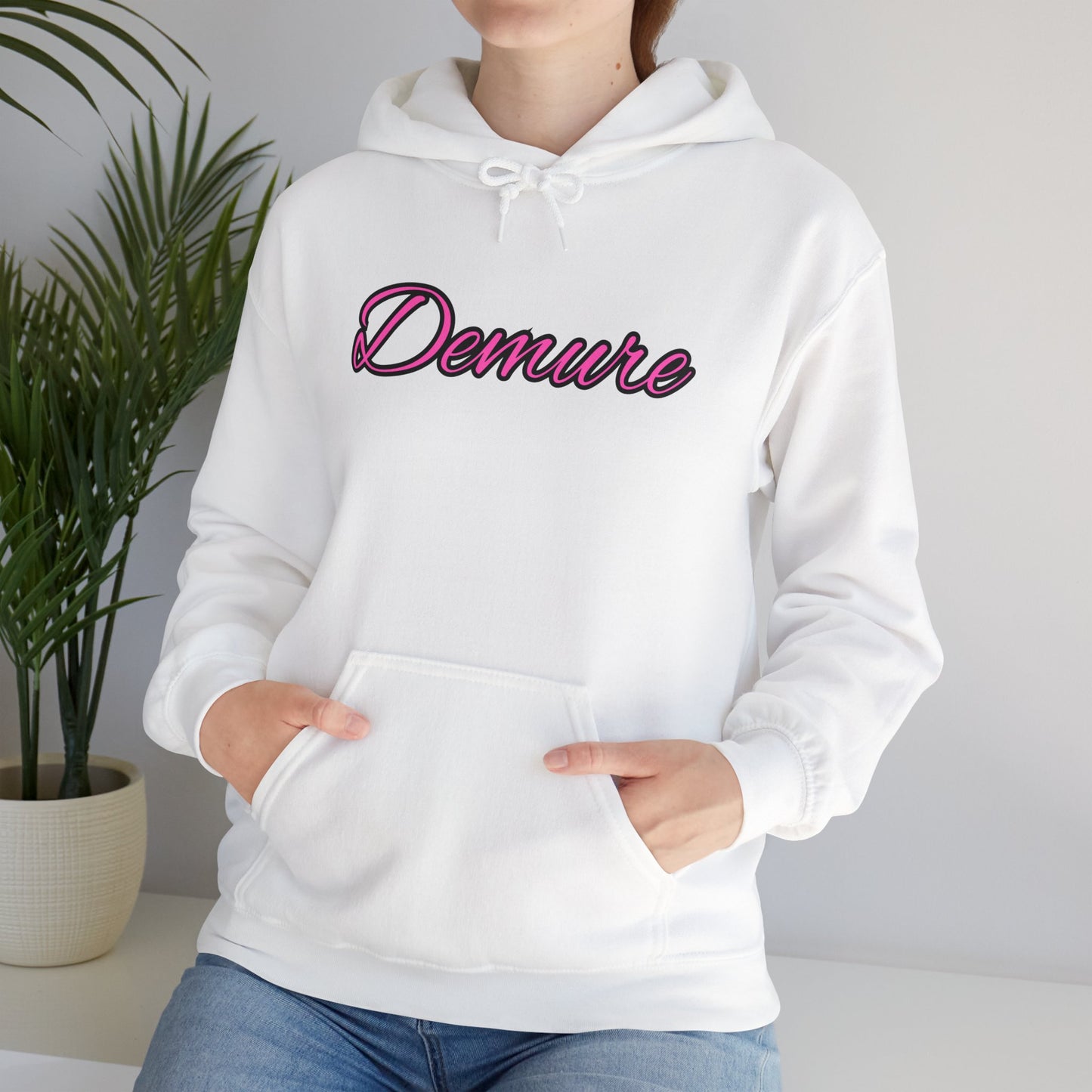 DEMURE Unisex Heavy Blend Hooded Sweatshirt