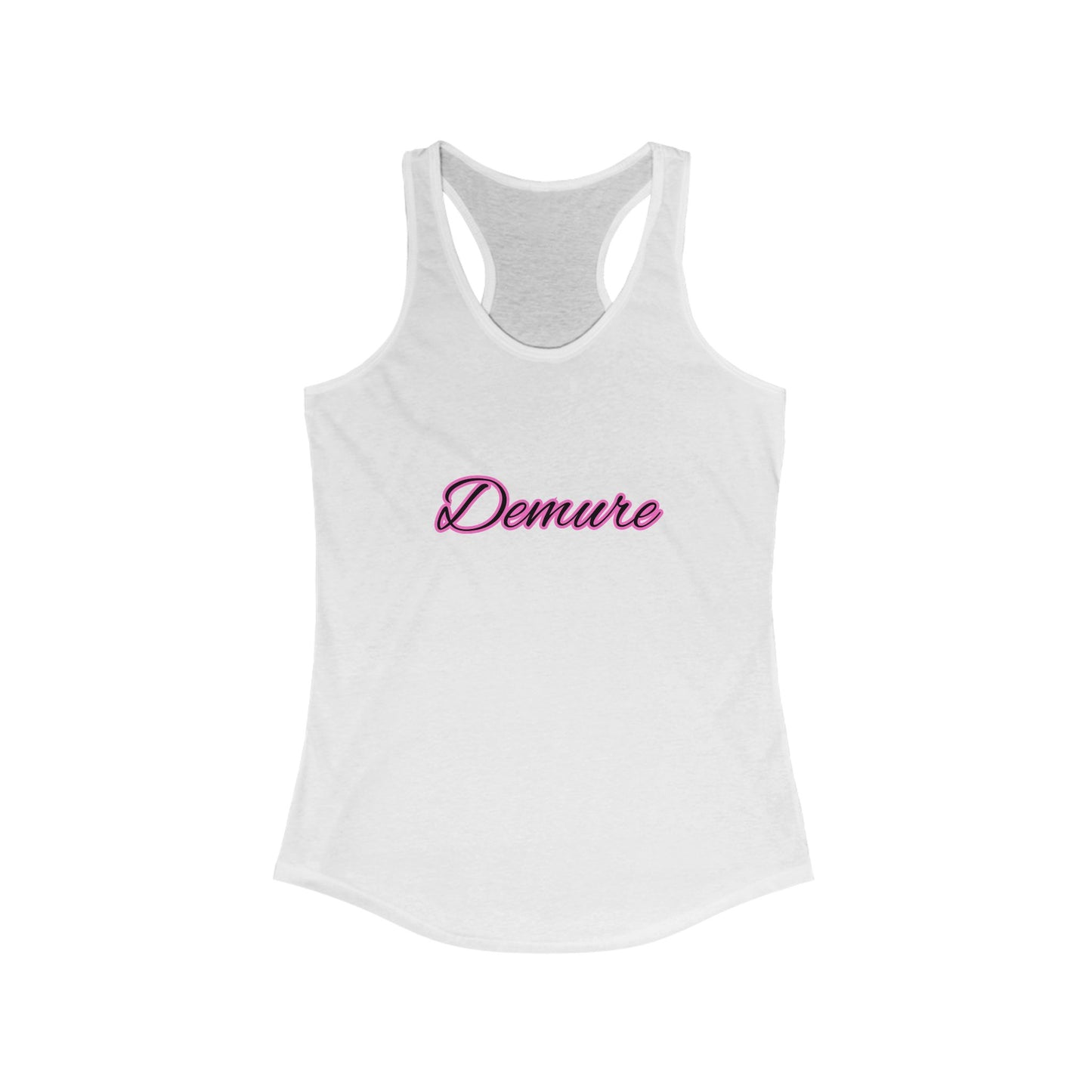 Demure - Women's Racerback Tank