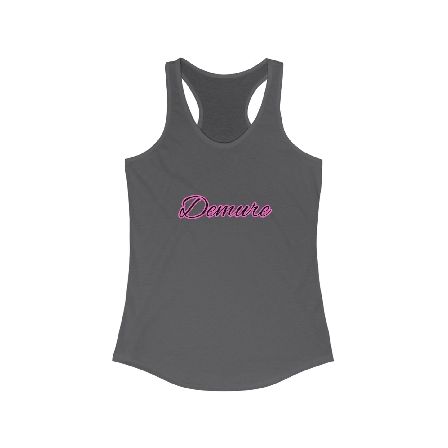 Demure - Women's Racerback Tank