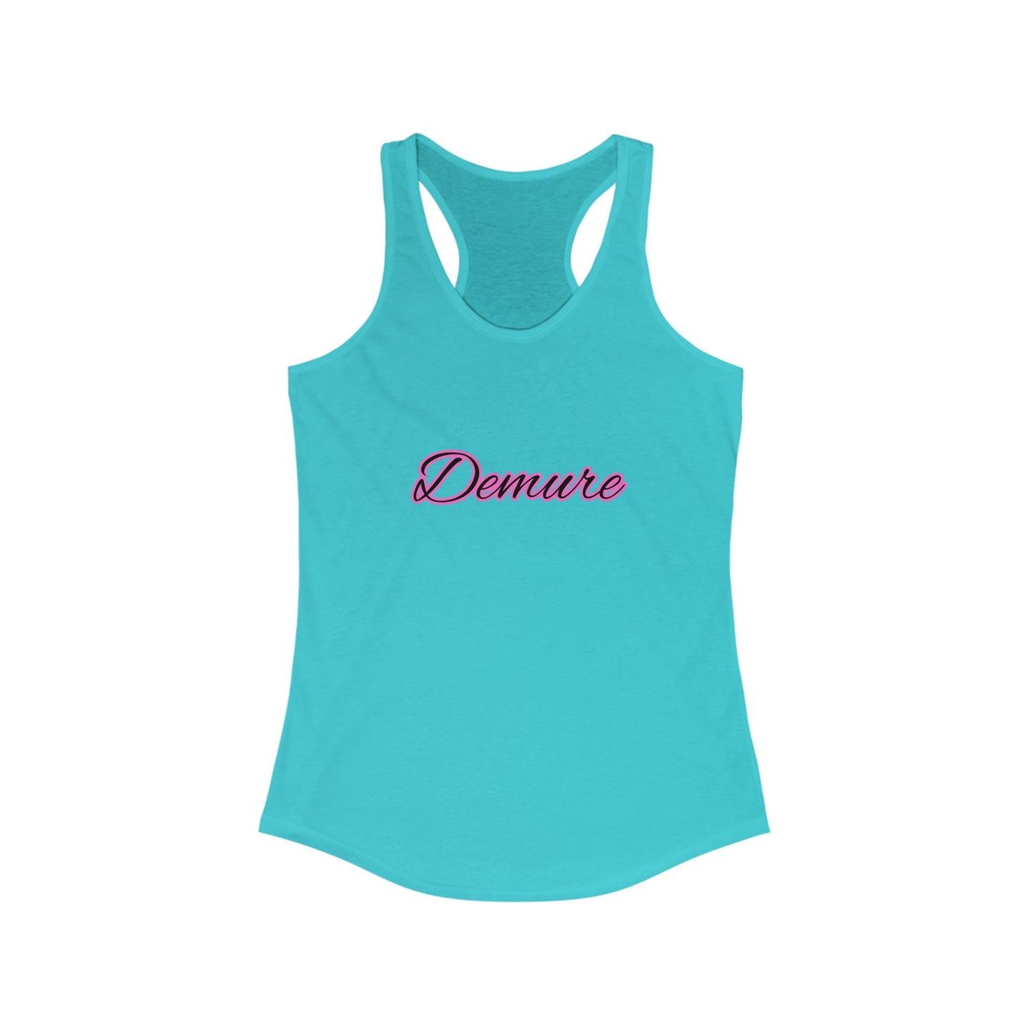 Demure - Women's Racerback Tank