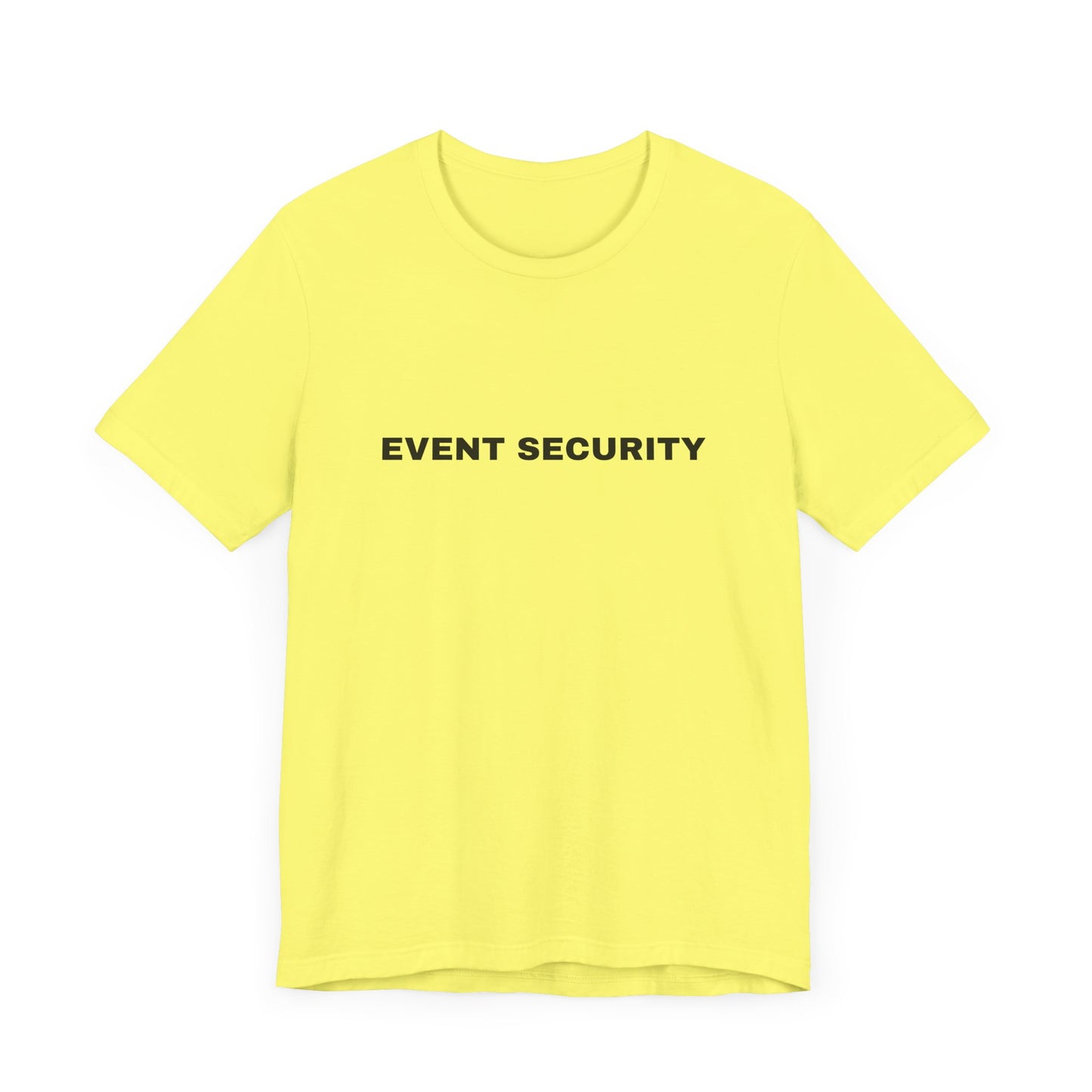 EVENT SECURITY - Jersey Short Sleeve Tee