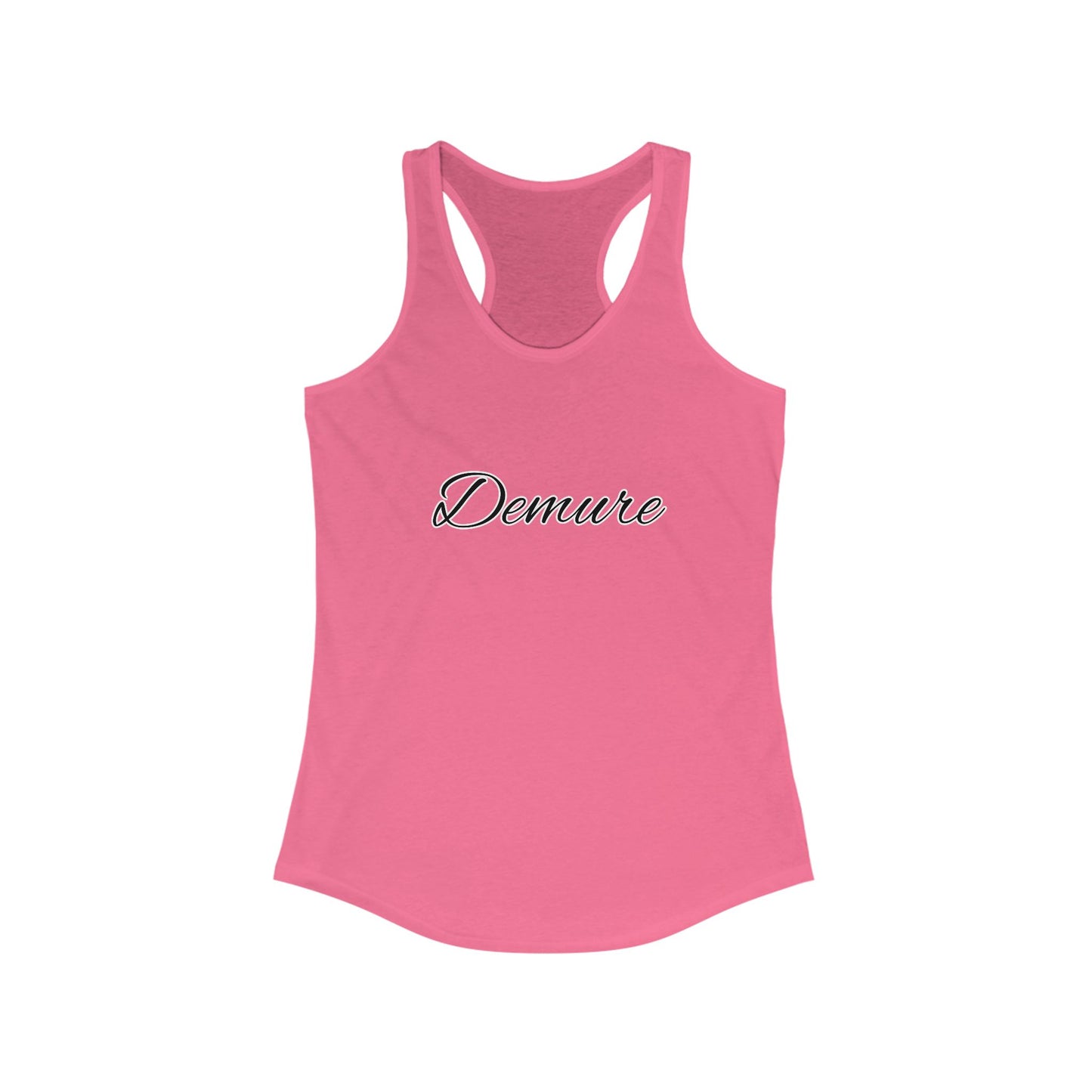 Demure - Women's Racerback Tank