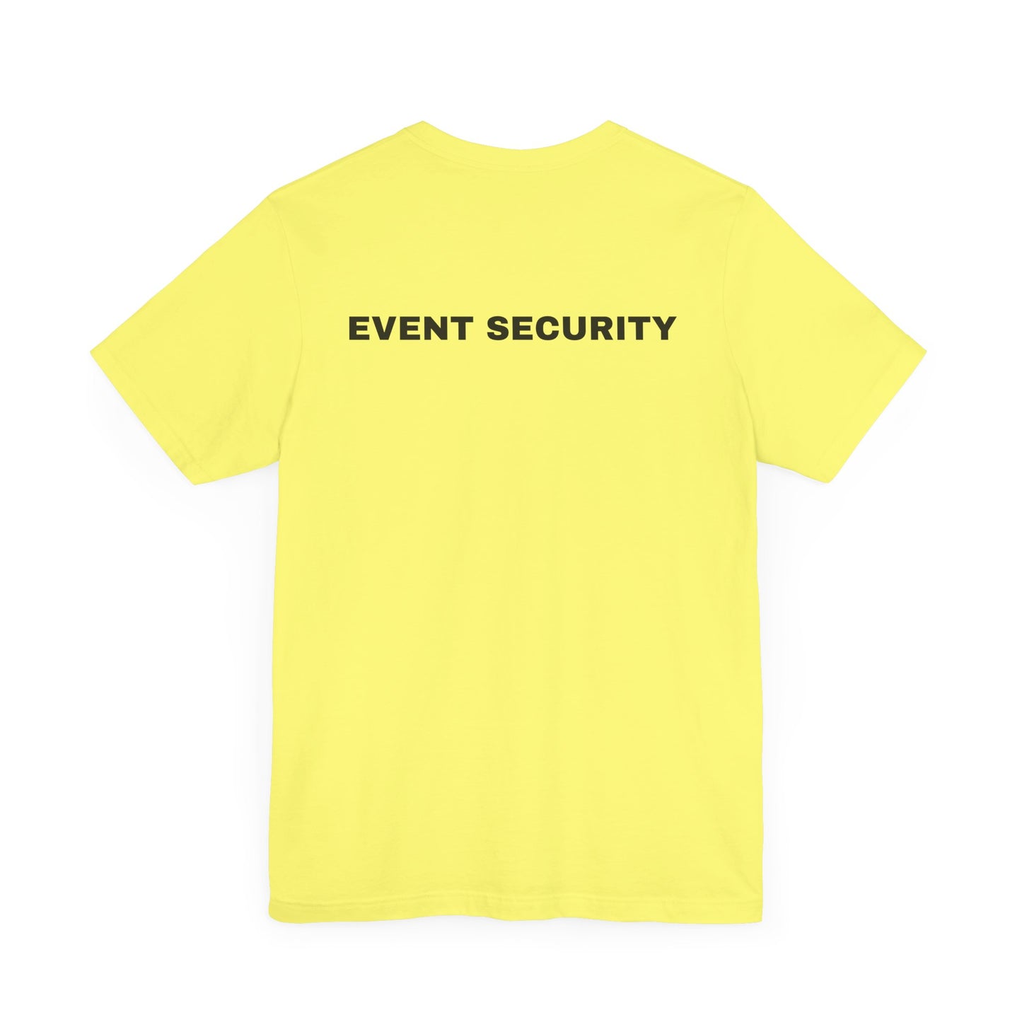 EVENT SECURITY - Jersey Short Sleeve Tee