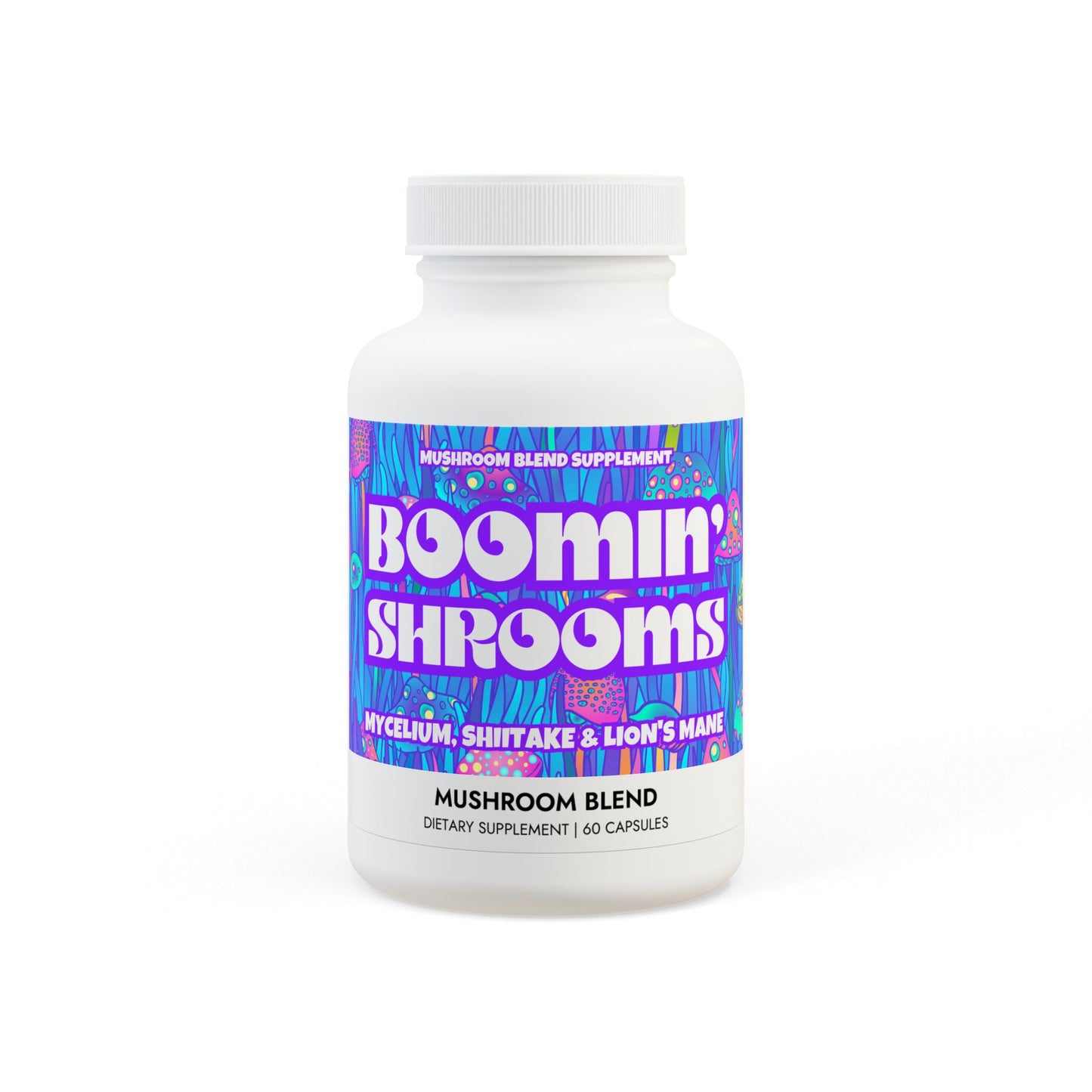 Boomin' Shrooms - Mushroom Blend Supplement