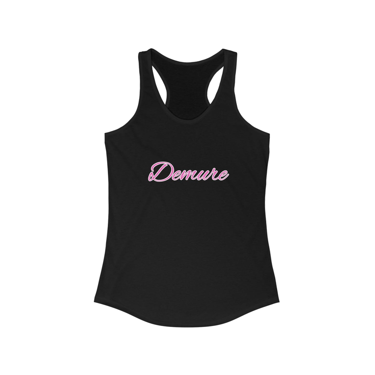 Demure - Women's Racerback Tank