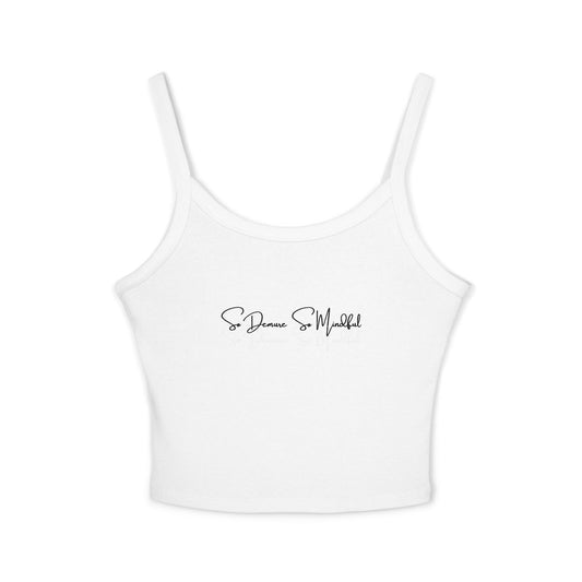 So Demure So Mindful - Women's Spaghetti Strap Tank Top