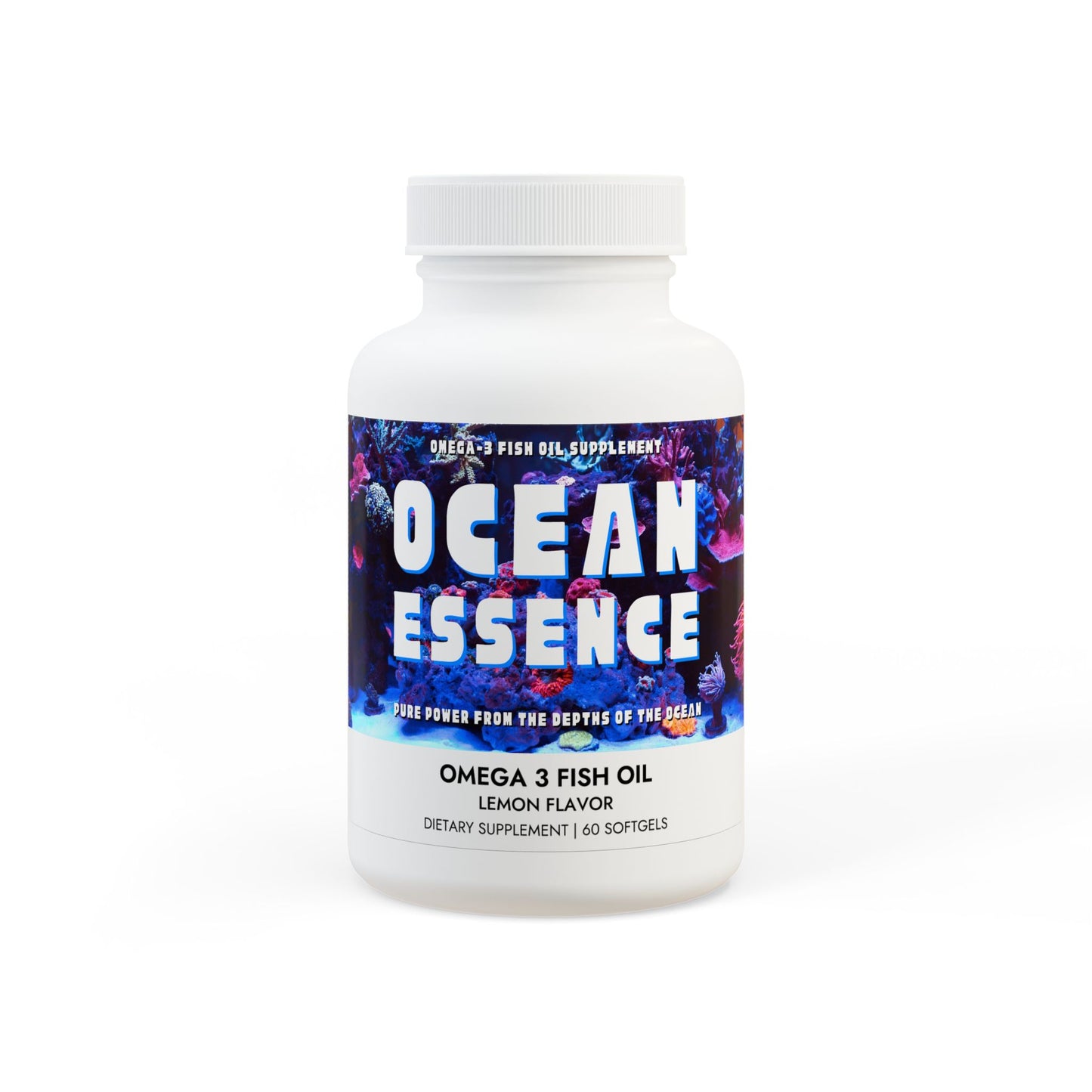 OCEAN ESSENCE - Omega 3 Fish Oil Supplement