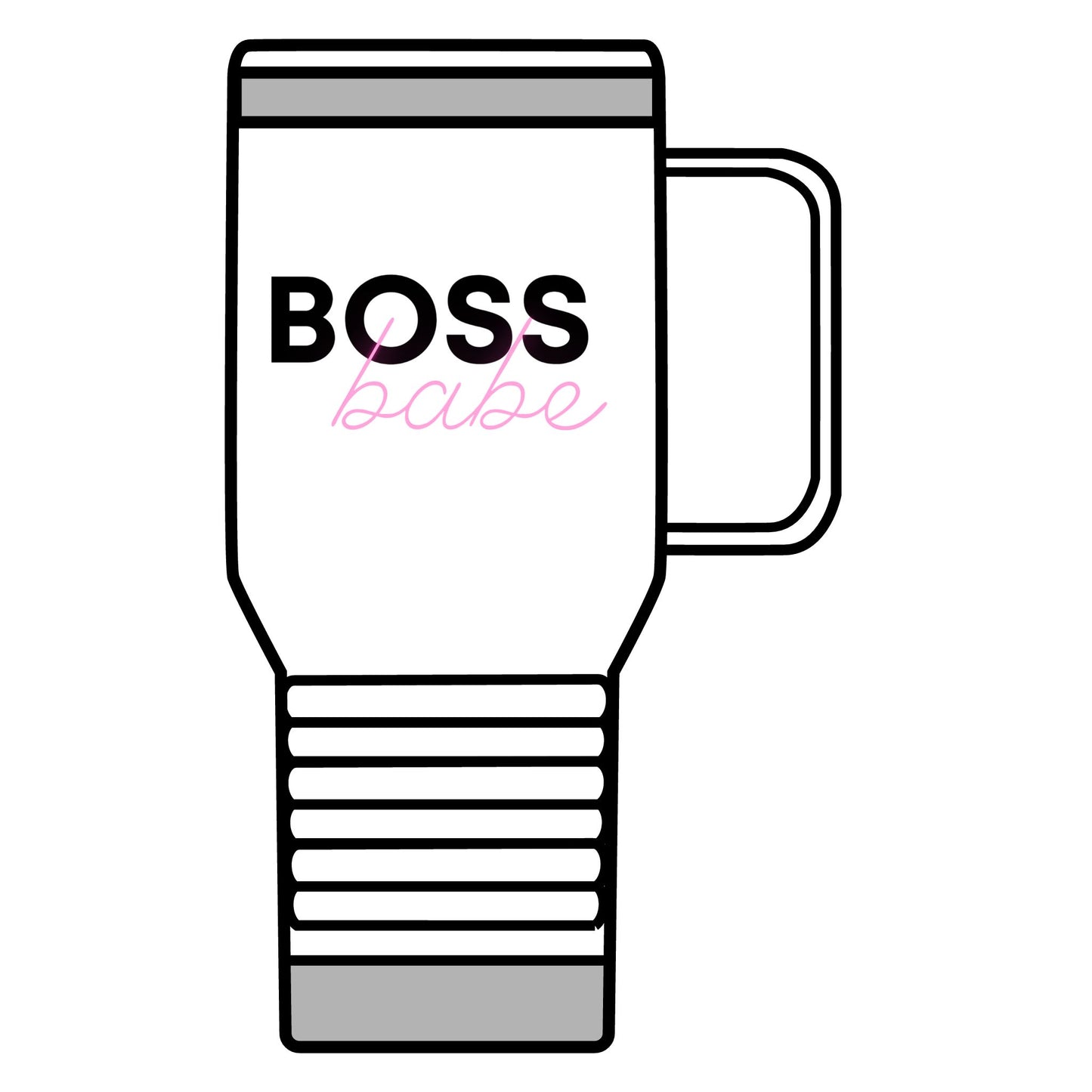 Boss Babe - Travel Mug, 20oz