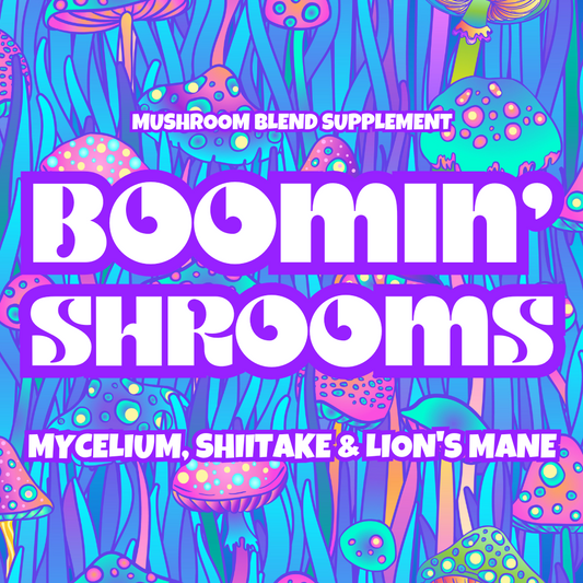 Boomin' Shrooms - Mushroom Blend Supplement