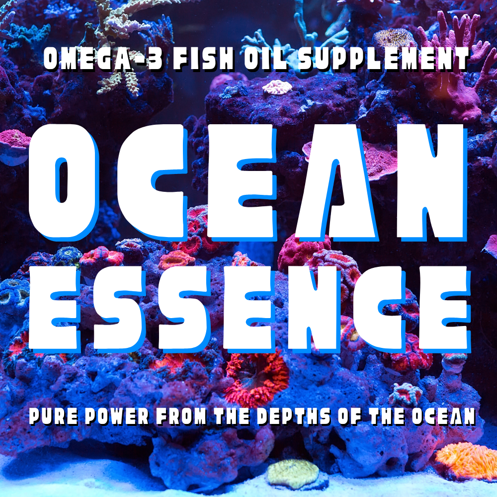 OCEAN ESSENCE - Omega 3 Fish Oil Supplement